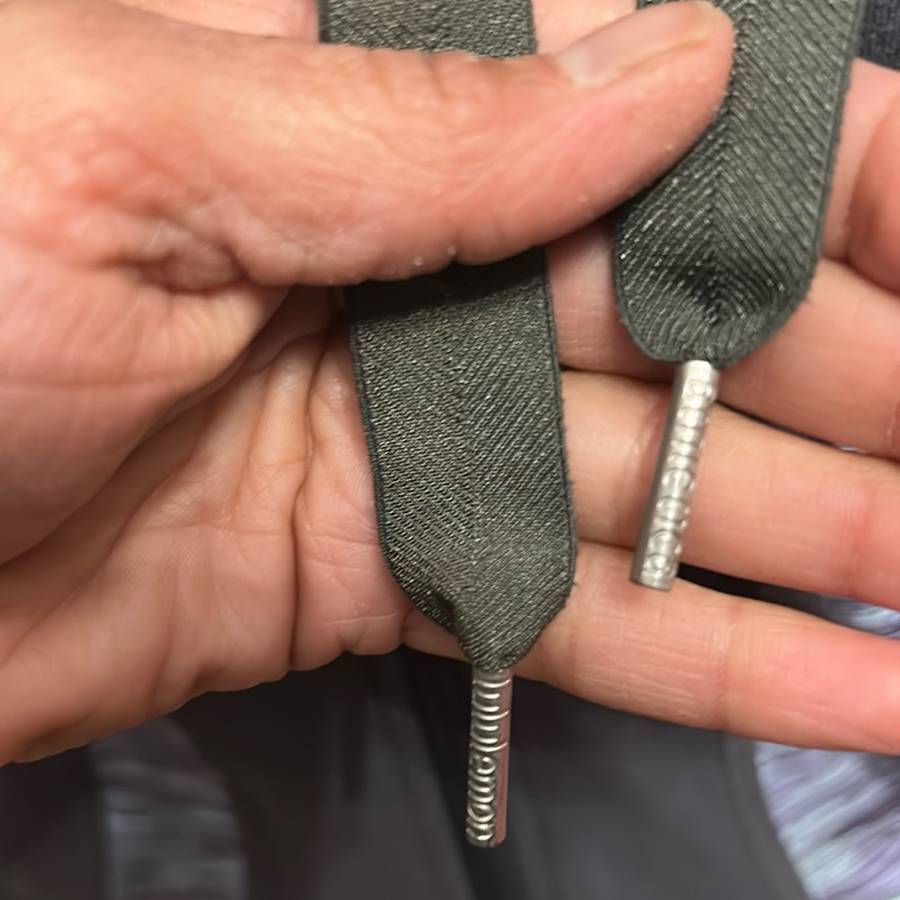 lululemon athletica Black and Heathered Purple-Gray Full-Zip Utility Jacket - Picture 7 of 9